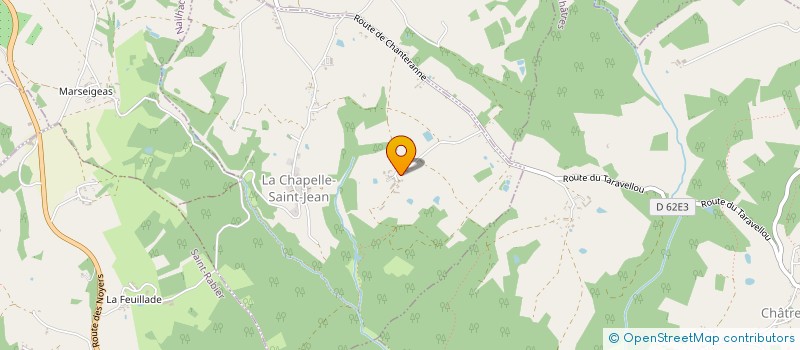 localisation de l'entreprise SCI DE MARSINGEAS  LA CHAPELLE-ST-JEAN