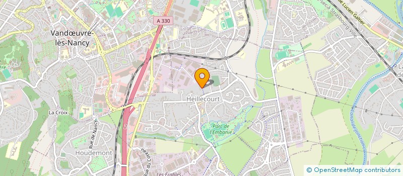 localisation de l'entreprise SCI DE MARTINMAIX  HEILLECOURT