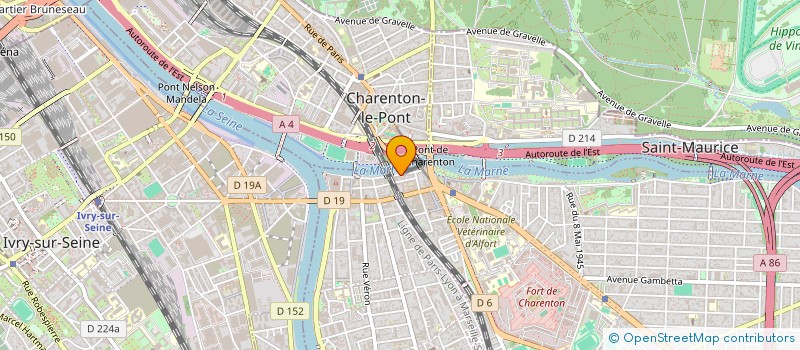 localisation de l'entreprise SCI DE MARY SUR MARNE à MAISONS-ALFORT