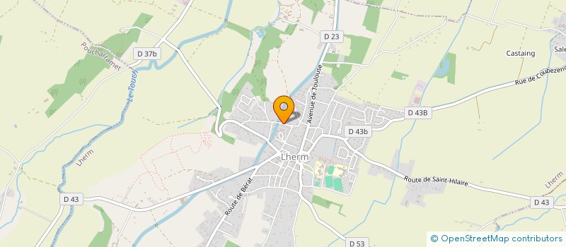 localisation de l'entreprise SCI DE MASQUERE à LHERM