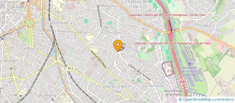 localisation de l'entreprise SCI DE MASSIMI à TOULOUSE