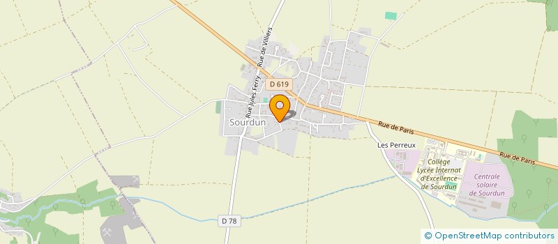 localisation de l'entreprise SCI DE MATEVAL  SOURDUN