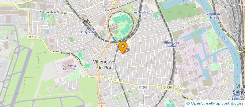 localisation de l'entreprise SCI DE MATOS  VILLENEUVE-LE-ROI