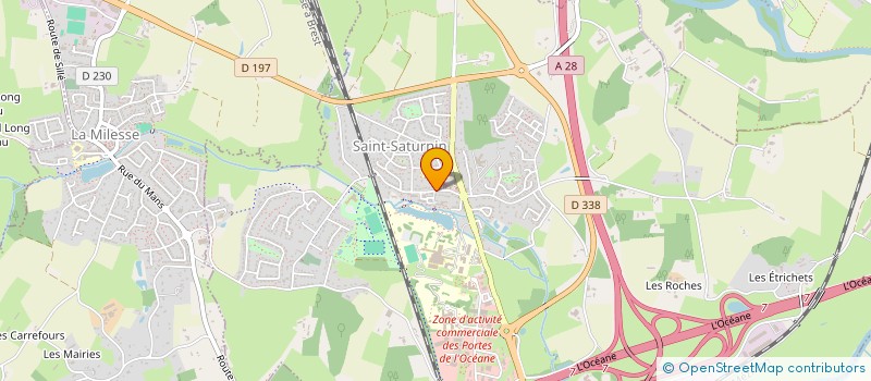 localisation de l'entreprise SCI DE MAULE à SAINT-SATURNIN