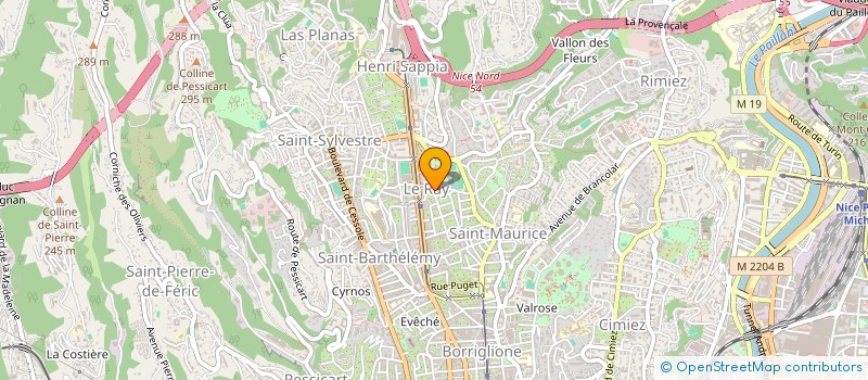 localisation de l'entreprise SCI DE MAUPASSANT à NICE