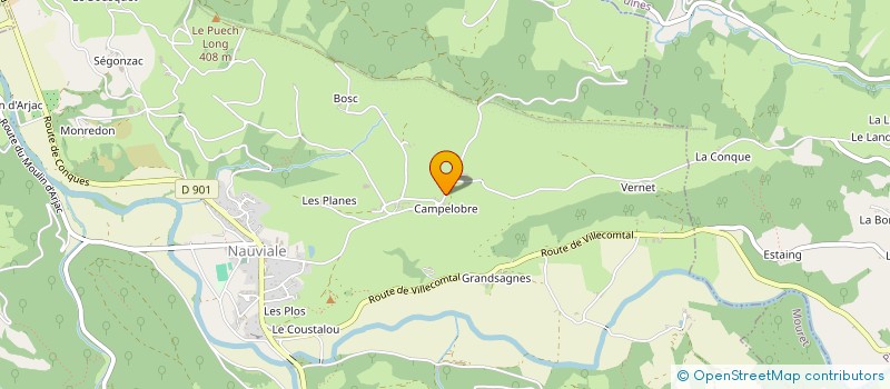 localisation de l'entreprise SCI DE MAURIAC  VALADY