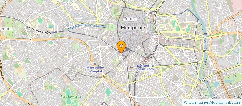 localisation de l'entreprise SCI DE MAURIN à MONTPELLIER