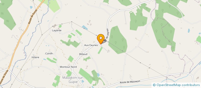 localisation de l'entreprise SCI DE MAUSSACRE  MARMANDE