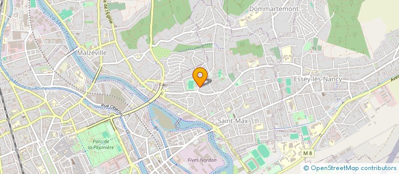 localisation de l'entreprise SCI DE MAYENCE  SAINT-MAX