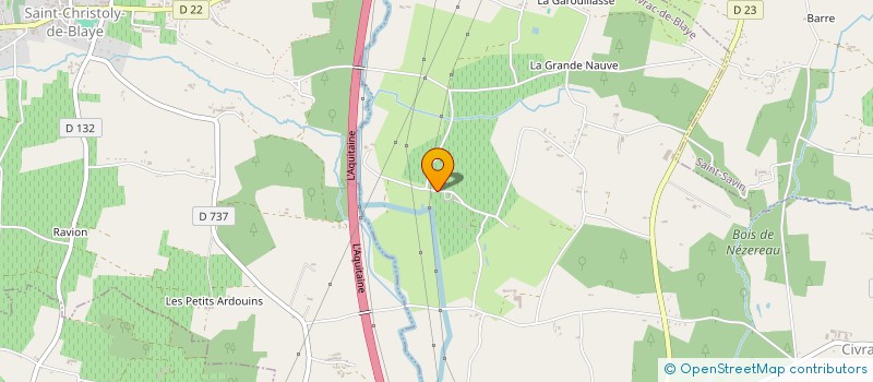 localisation de l'entreprise SCI DE MAYOTTE  CIVRAC-DE-BLAYE