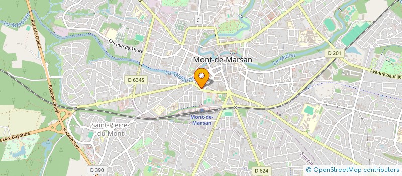 localisation de l'entreprise SCI DE MAZEROLLES à MONT-DE-MARSAN