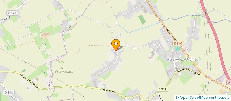 localisation de l'entreprise SCI DE MERLIMONT  AUCHY-LEZ-ORCHIES