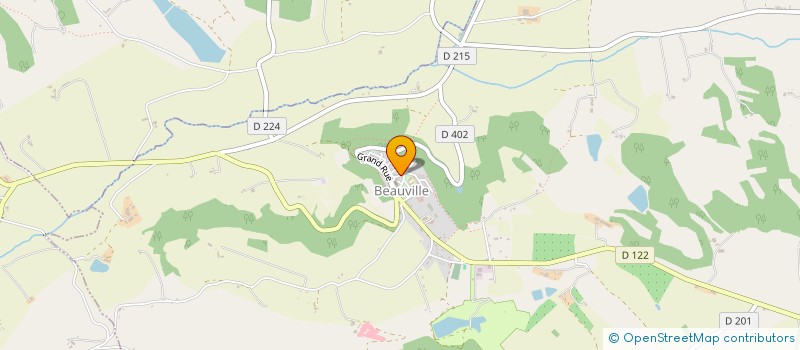 localisation de l'entreprise SCI DE MERLY  BLAYMONT