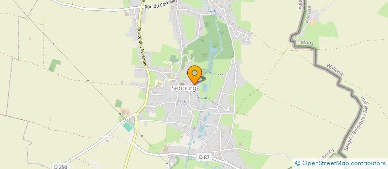 localisation de l'entreprise SCI DE MERMOZ à SEBOURG
