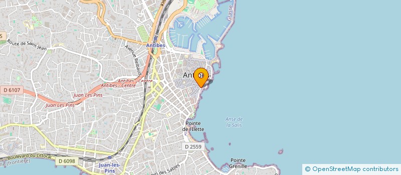 localisation de l'entreprise SCI DE MESCODEN à ANTIBES