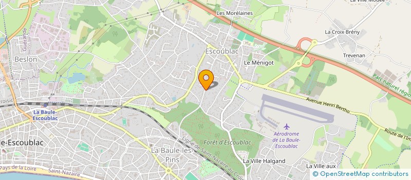 localisation de l'entreprise SCI DE MESLON  LA BAULE-ESCOUBLAC