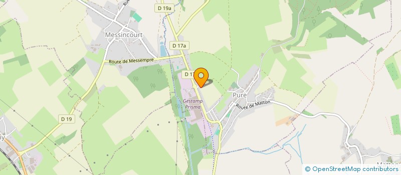 localisation de l'entreprise SCI DE MESSEMPRE  PURE