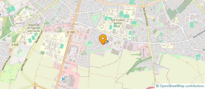 localisation de l'entreprise SCI DE MESSIEURS COTTEAU ET LEPRETRE à AMIENS