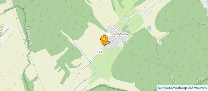 localisation de l'entreprise SCI DE METZ à RUPT-EN-WOEVRE