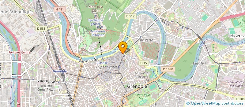 localisation de l'entreprise SCI DE MEYLAN à GRENOBLE