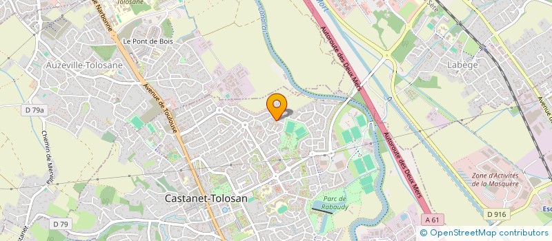 localisation de l'entreprise SCI DE MICAS à CASTANET-TOLOSAN