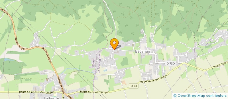 localisation de l'entreprise SCI DE MICHENANT  BEVENAIS