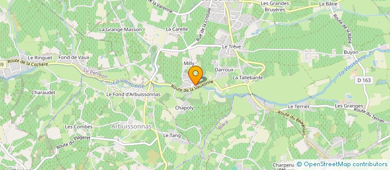 localisation de l'entreprise SCI DE MILLY  SAINT-ETIENNE-DES-OULLIERES