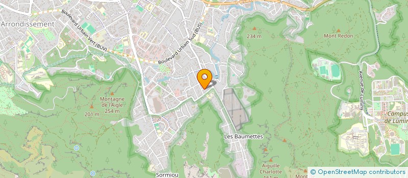 localisation de l'entreprise SCI DE MIMOSAS à MARSEILLE