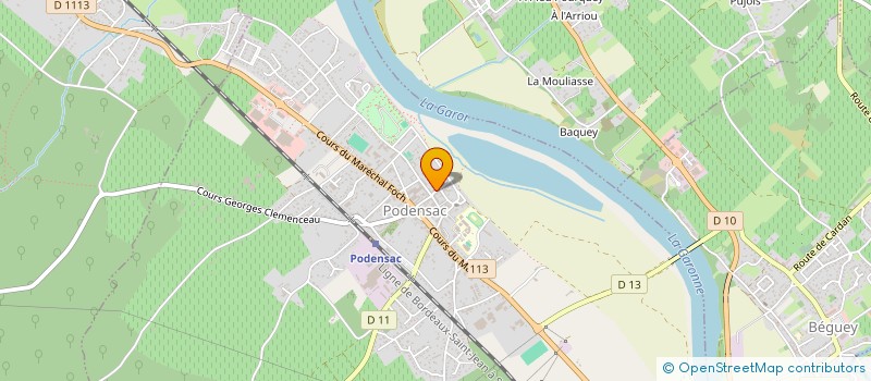 localisation de l'entreprise SCI DE MINESOTA  PODENSAC