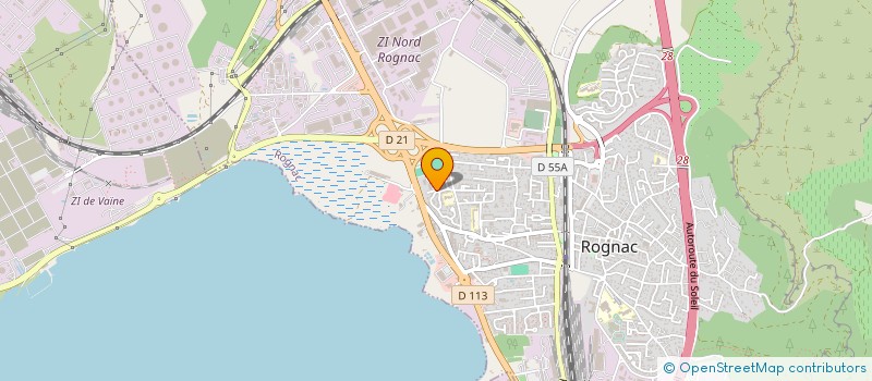 localisation de l'entreprise SCI DE MO PLAN  ROGNAC