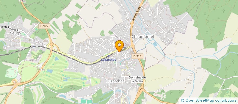 localisation de l'entreprise SCI DE MOANDA à LUZARCHES