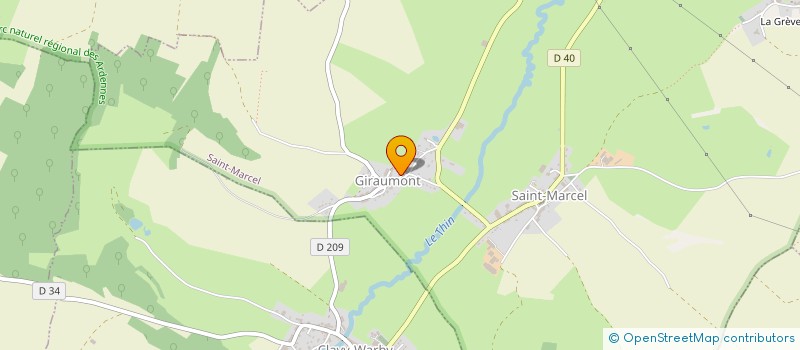 localisation de l'entreprise SCI DE MOHON  SAINT-MARCEL