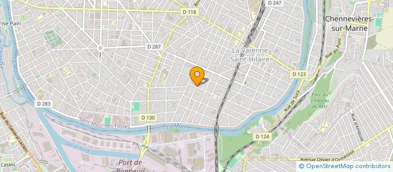 localisation de l'entreprise SCI DE MOLENES à SAINT-MAUR-DES-FOSSES