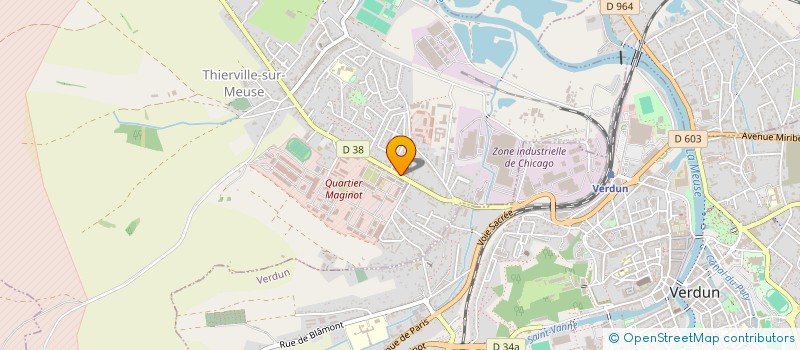 localisation de l'entreprise SCI DE MON PATU à THIERVILLE-SUR-MEUSE