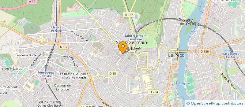 localisation de l'entreprise SCI DE MONDREGICOURT  SAINT-GERMAIN-EN-LAYE