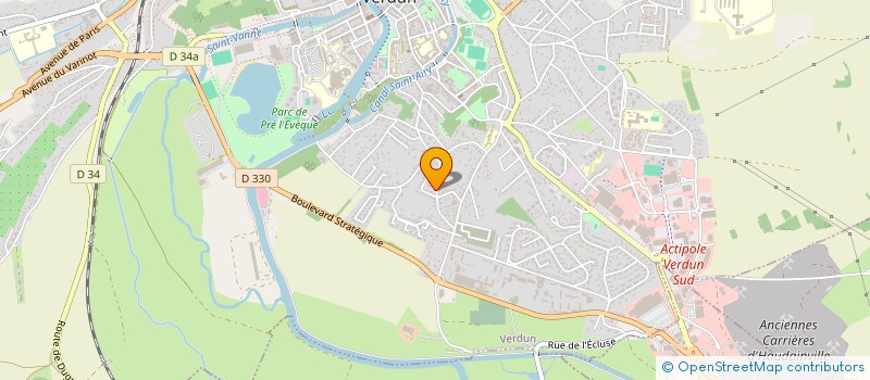 localisation de l'entreprise SCI DE MONJARDIN à VERDUN