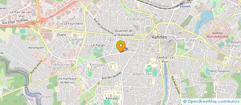 localisation de l'entreprise SCI DE MONS à VANNES