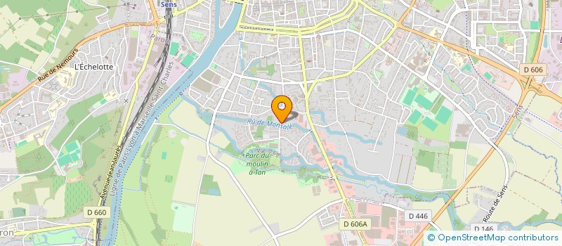 localisation de l'entreprise SCI DE MONSALE à SENS