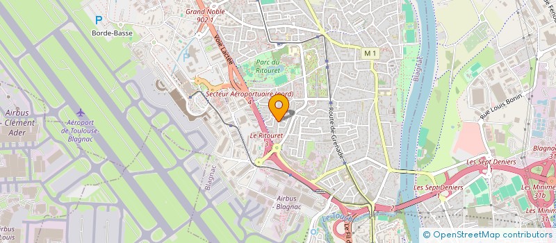 localisation de l'entreprise SCI DE MONTAGNE à BLAGNAC