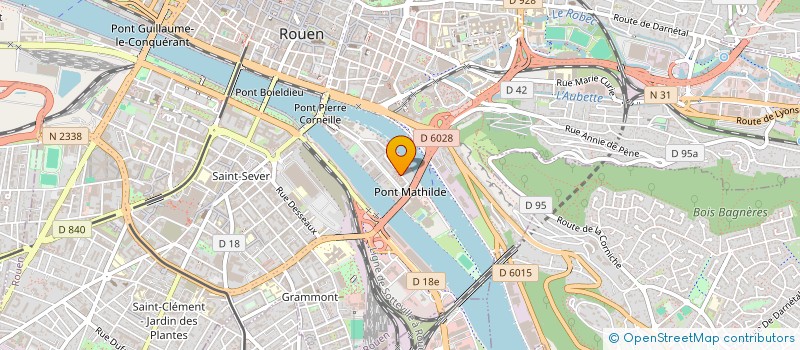 localisation de l'entreprise SCI  DE MONTAGNY à ROUEN