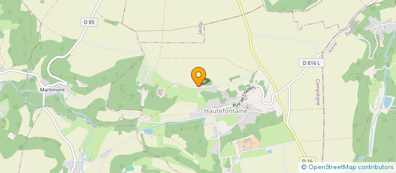 localisation de l'entreprise SCI DE MONTAUBAN  HAUTEFONTAINE