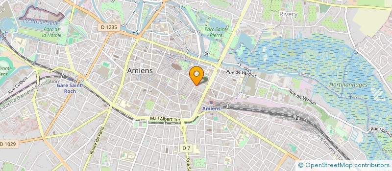 localisation de l'entreprise SCI DE MONTAUBAN  AMIENS