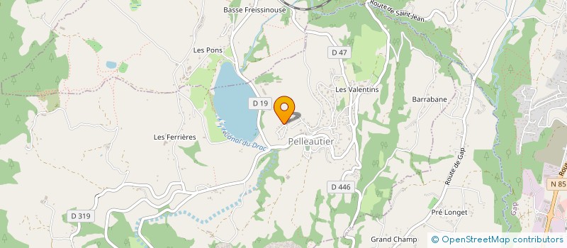 localisation de l'entreprise SCI DE MONTCHAT  SAINT MARTIN EN HAUT