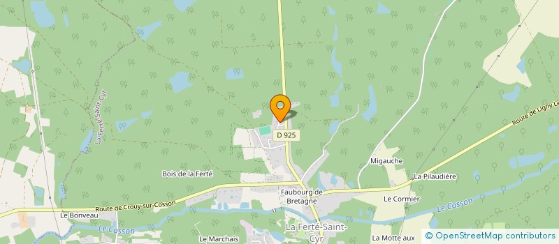 localisation de l'entreprise SCI DE MONTELOUP à ARDON