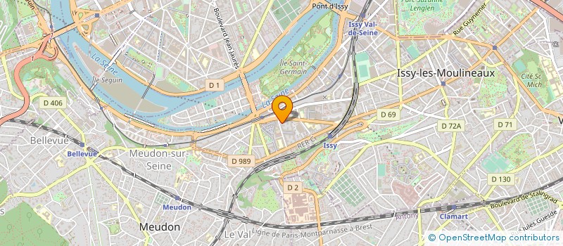 localisation de l'entreprise SCI DE MONTESQUIOU à ISSY-LES-MOULINEAUX