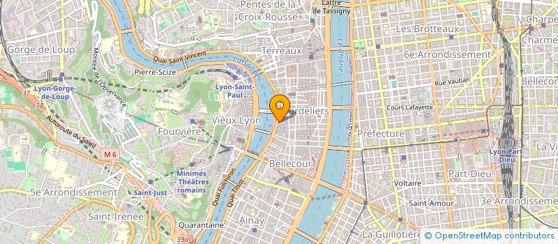 localisation de l'entreprise SCI DE MONTGRAND  LYON