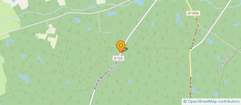 localisation de l'entreprise SCI DE MONTIFAUT  SELLES-SAINT-DENIS