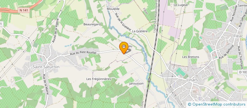 localisation de l'entreprise SCI DE MONTIGNAC à SAINT-SATURNIN