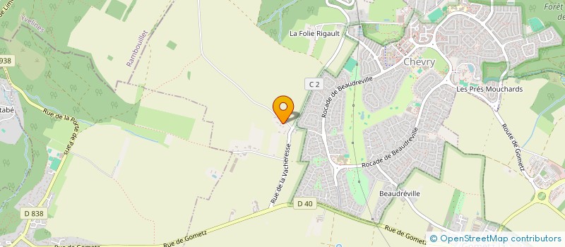 localisation de l'entreprise SCI DE MONTIN  GOMETZ-LA-VILLE