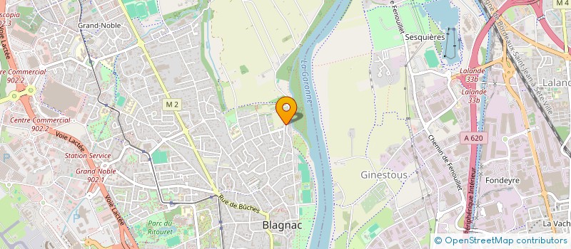 localisation de l'entreprise SCI DE MONTJOIE  BLAGNAC